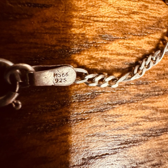 Child Silver PGDA MS66 925 Teddy Bear Charm Bracelet - Picture 3 of 5